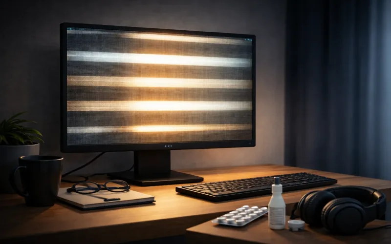 flickering led